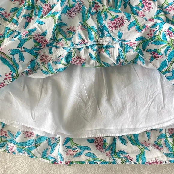 J. Crew Factory Smocked Tiered Floral Mini skirt , medium - Picture 6 of 12